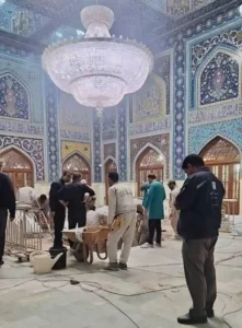 تشییع رهبر شهید در مشهد